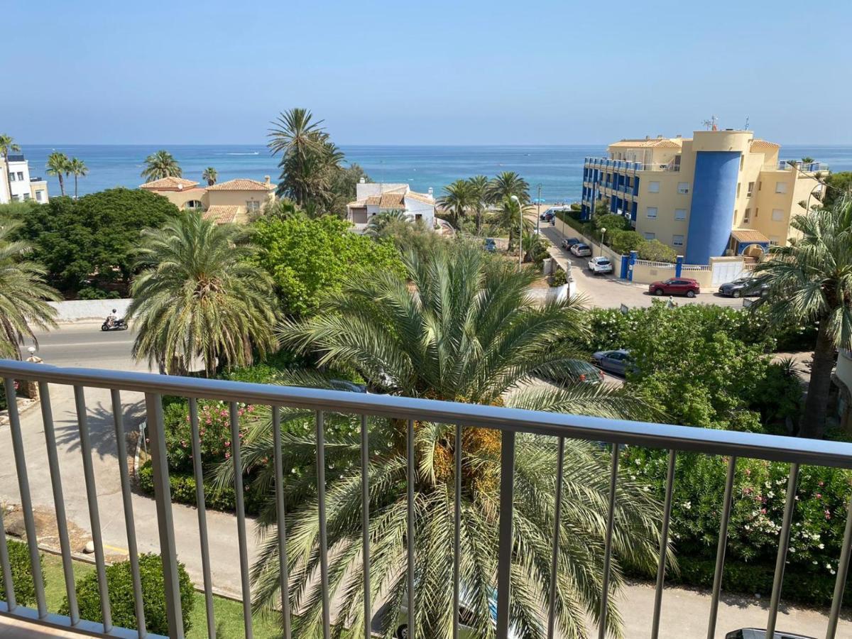 Penthouse 80Qm, Zusaetzlich 80 Qm Private Terrasse, 60 M Zum Strand デニア エクステリア 写真